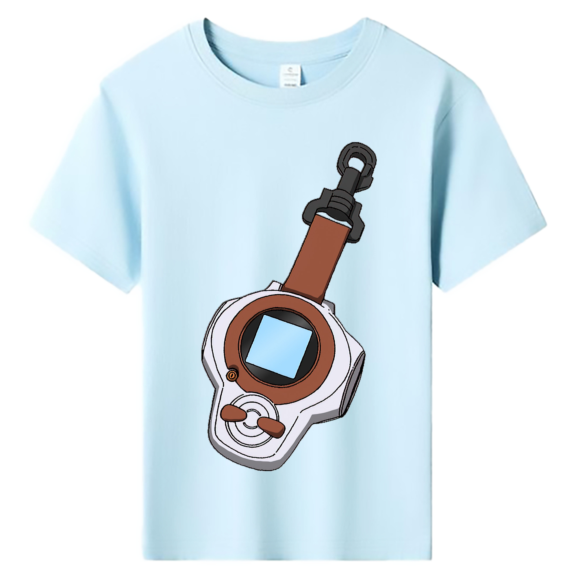 （画像用） Digimon デジタルモンスター/デジモン 綿100％キッズTシャツ（フロントプリント）